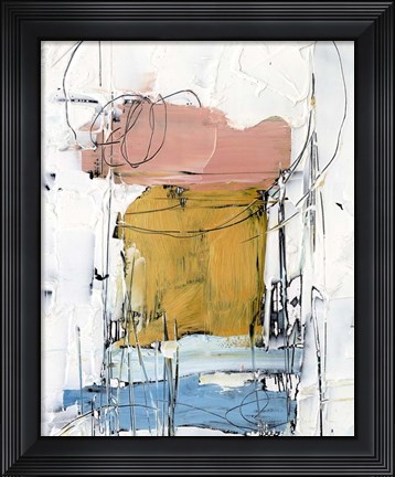 Framed Stacked Together II Print