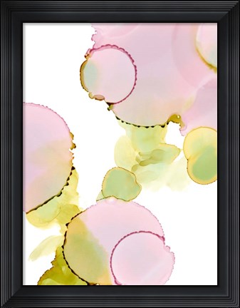 Framed Pink Pop I Print