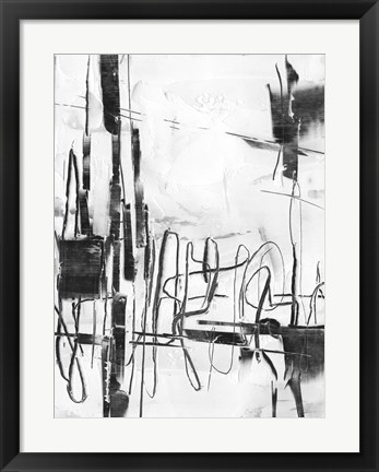 Framed Polar Storm I Print
