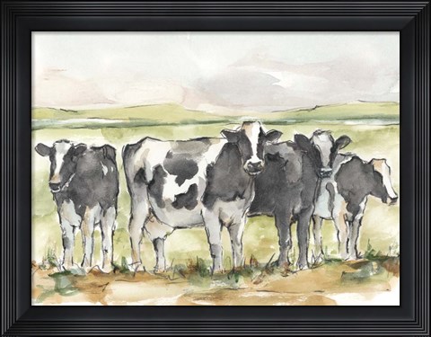 Framed Field Days I Print