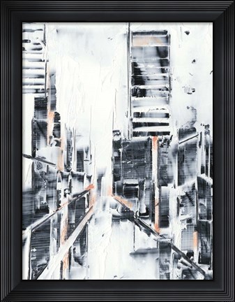 Framed Sunset Refraction II Print