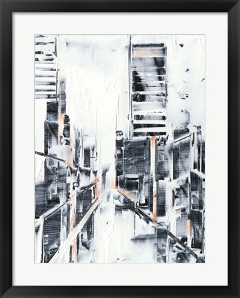 Framed Sunset Refraction II Print