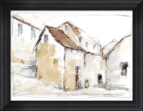 Framed Quiet Streets I Print
