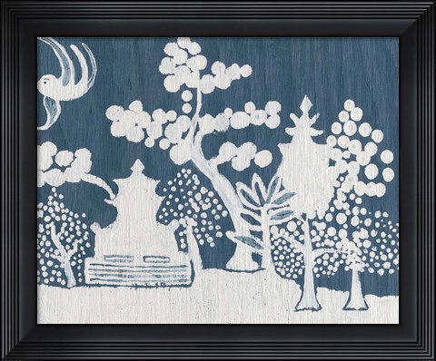 Framed Tea Room II Print