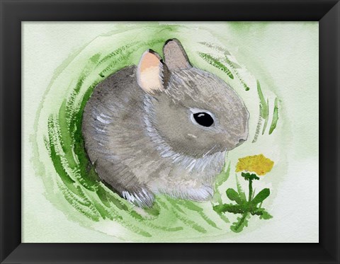 Framed Baby Spring Animals VI Print