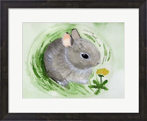 Framed Baby Spring Animals VI Print