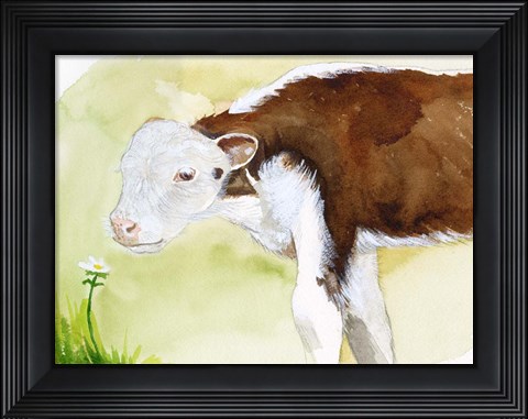 Framed Baby Spring Animals VII Print