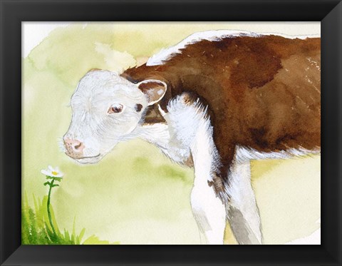 Framed Baby Spring Animals VII Print