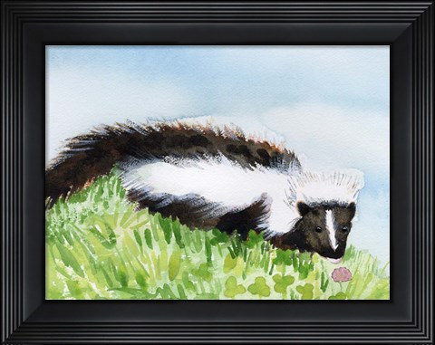 Framed Baby Spring Animals VIII Print