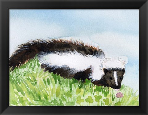 Framed Baby Spring Animals VIII Print