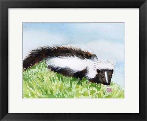 Framed Baby Spring Animals VIII Print