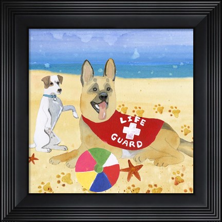 Framed Ruffin&#39; It I Print