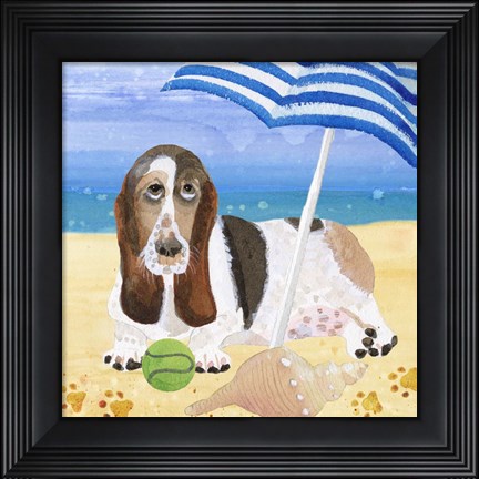 Framed Ruffin&#39; It II Print