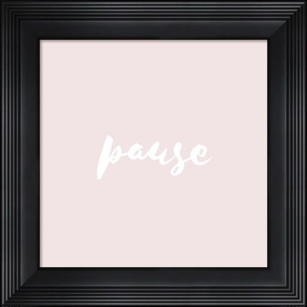 Framed Soft Sentiments I Print