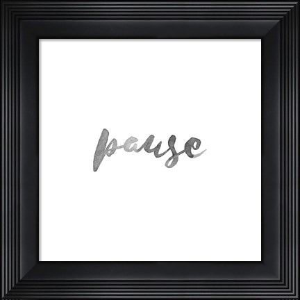 Framed Soft Sentiments IV Print