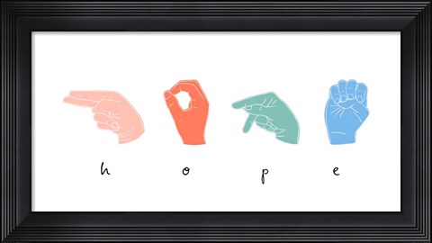 Framed Love Languages I Print