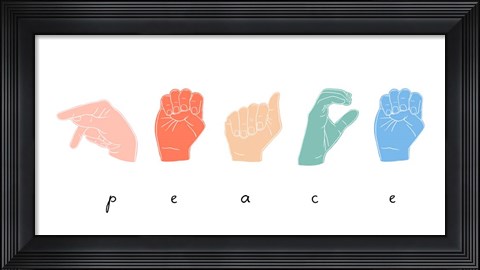 Framed Love Languages IV Print