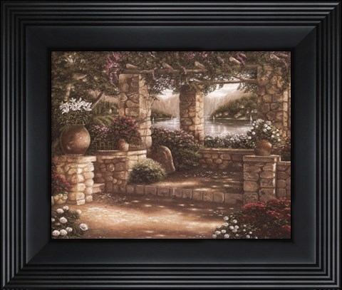 Framed Villa Venuto Print