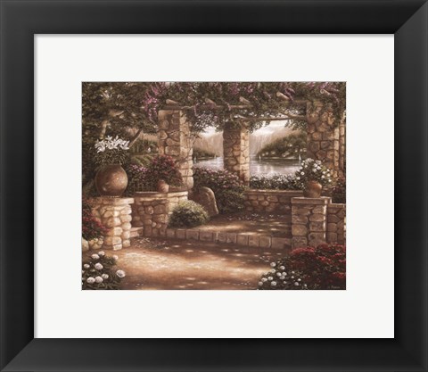 Framed Villa Venuto Print