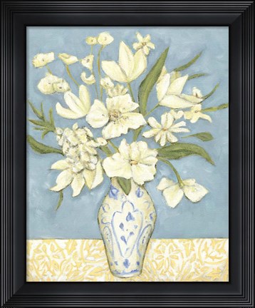 Framed Springtime Bouquet I Print