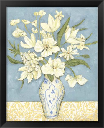 Framed Springtime Bouquet I Print