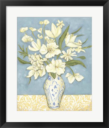 Framed Springtime Bouquet I Print