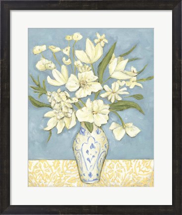 Framed Springtime Bouquet I Print
