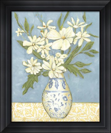 Framed Springtime Bouquet II Print