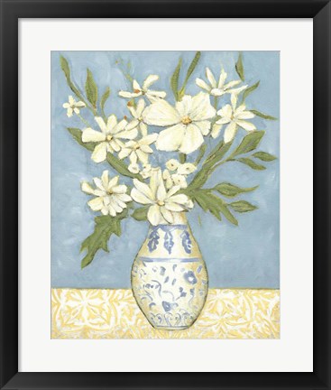 Framed Springtime Bouquet II Print