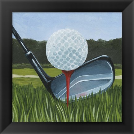 Framed Tee Off II Print