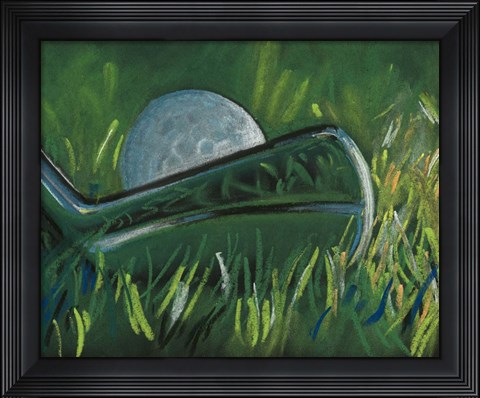 Framed Tee Time I Print