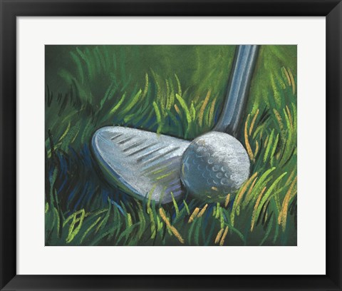 Framed Tee Time II Print