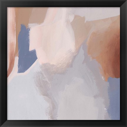 Framed Clay Blush I Print