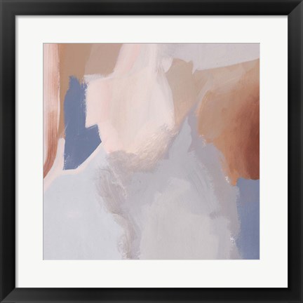 Framed Clay Blush I Print