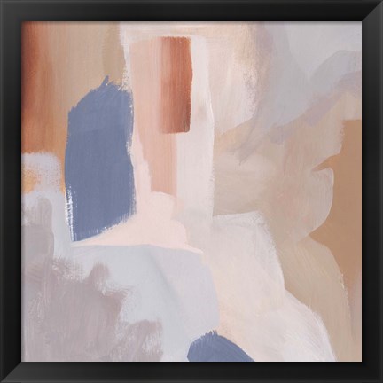 Framed Clay Blush III Print