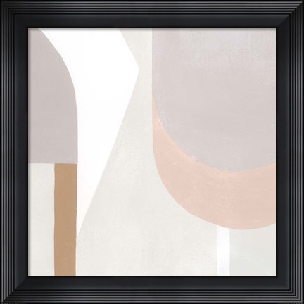 Framed Pastel Eclipse I Print