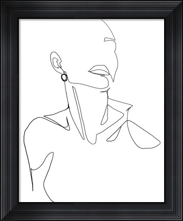 Framed Everlasting Elegance II Print