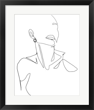 Framed Everlasting Elegance II Print