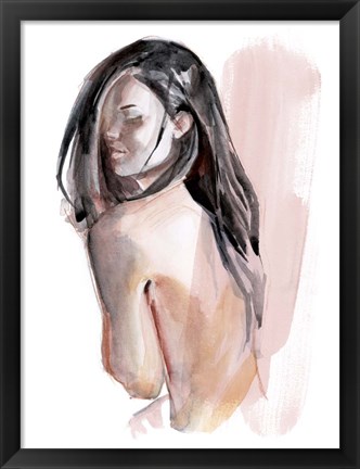 Framed Cold Shoulders II Print