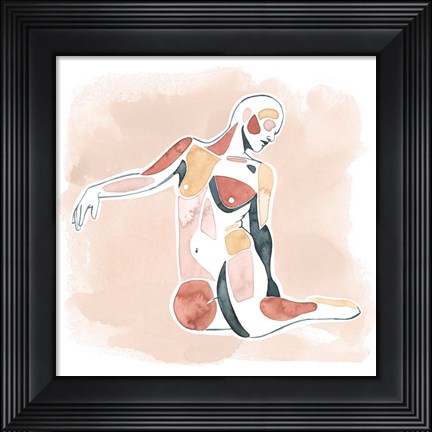 Framed Desert Dancer I Print