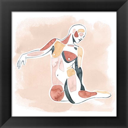 Framed Desert Dancer I Print