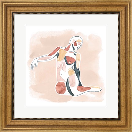 Framed Desert Dancer I Print