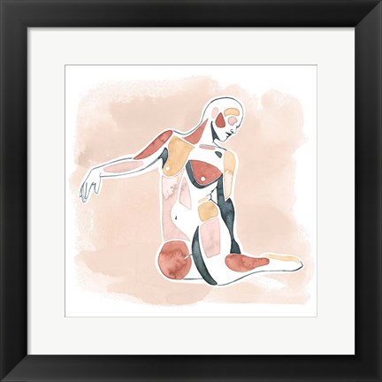 Framed Desert Dancer I Print