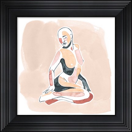 Framed Desert Dancer II Print