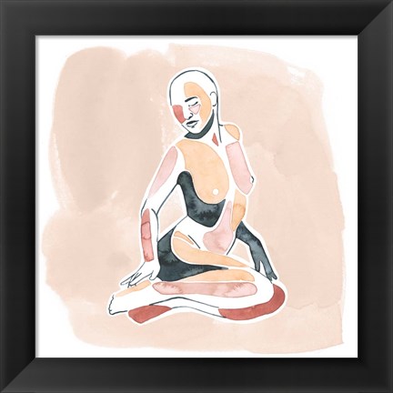 Framed Desert Dancer II Print