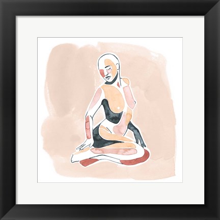 Framed Desert Dancer II Print