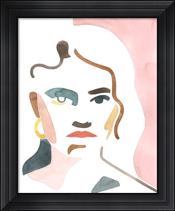 Framed She Shadow I Print