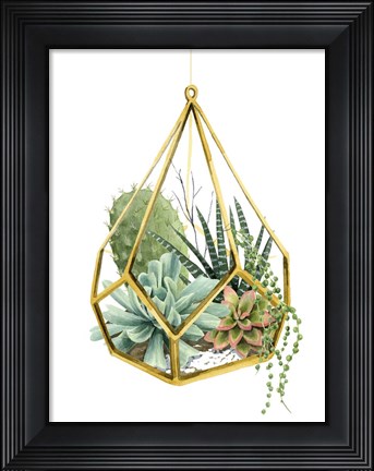 Framed Wild Terrarium II Print