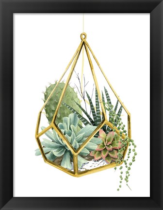 Framed Wild Terrarium II Print
