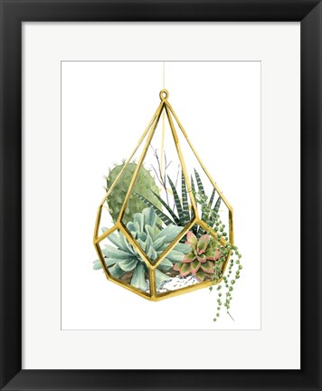 Framed Wild Terrarium II Print